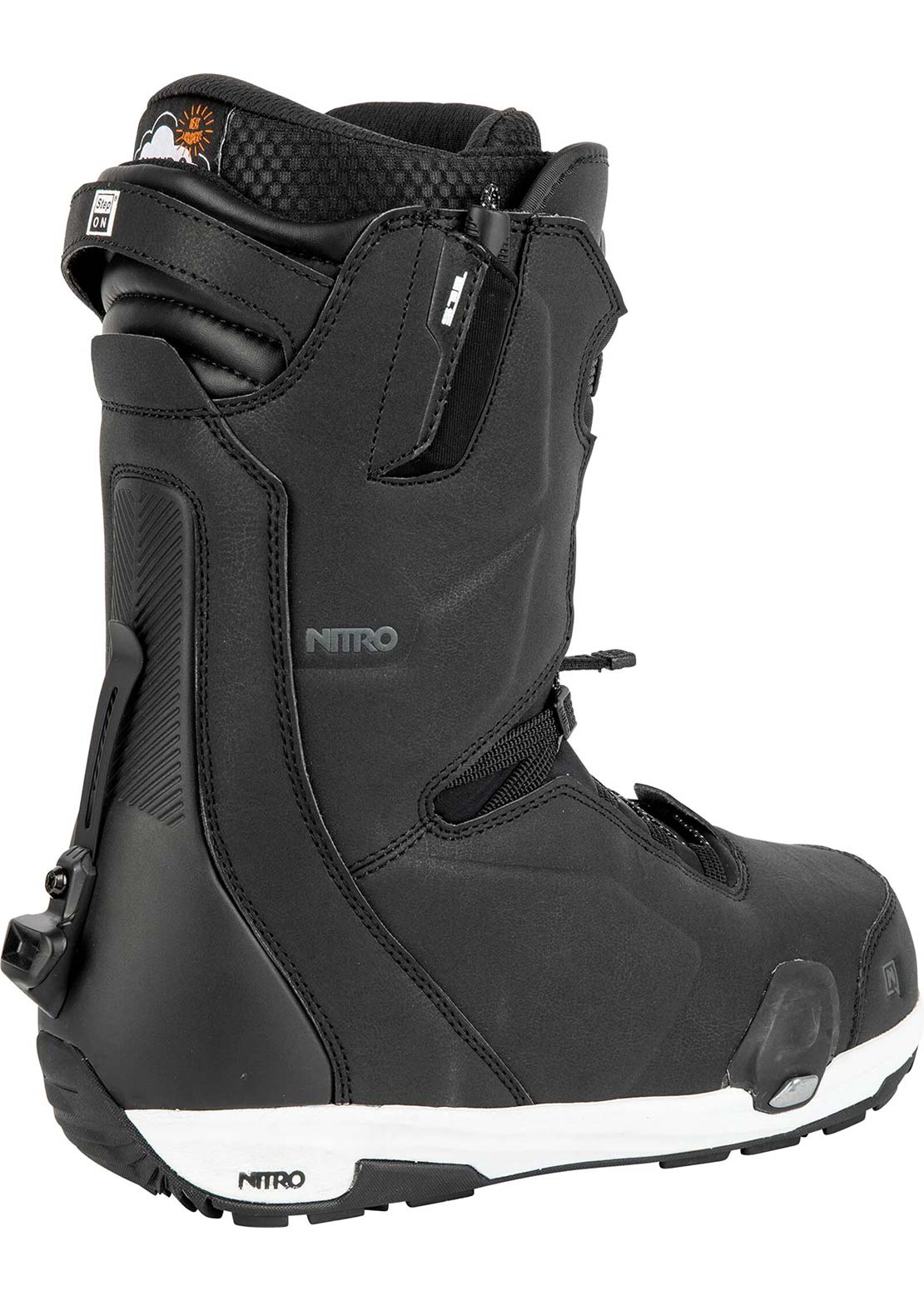 Nitro Men&#39;s Profile TLS Step On Snowboard Boots Black