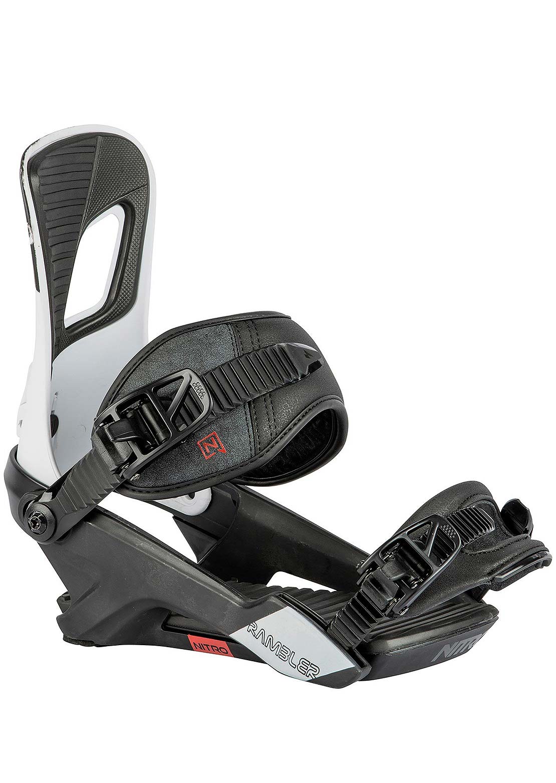 Nitro Men&#39;s Rambler Snowboard Bindings Raw
