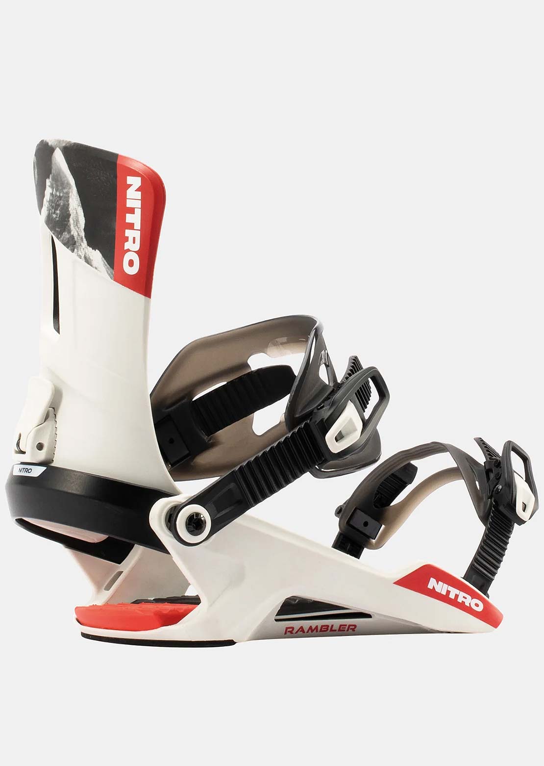 Nitro Men's Rambler Snowboard Bindings Raw