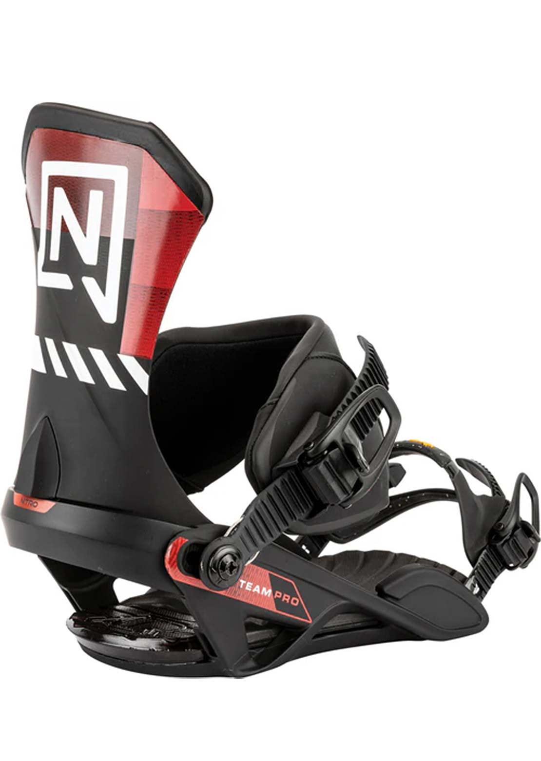 Nitro Men's Team Pro Snowboard Bindings Black/Red
