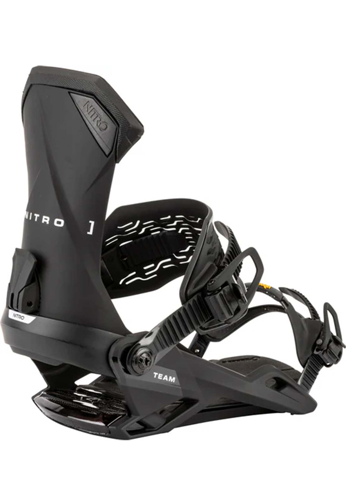 Nitro Men's Team Snowboard Bindings Ultra Black