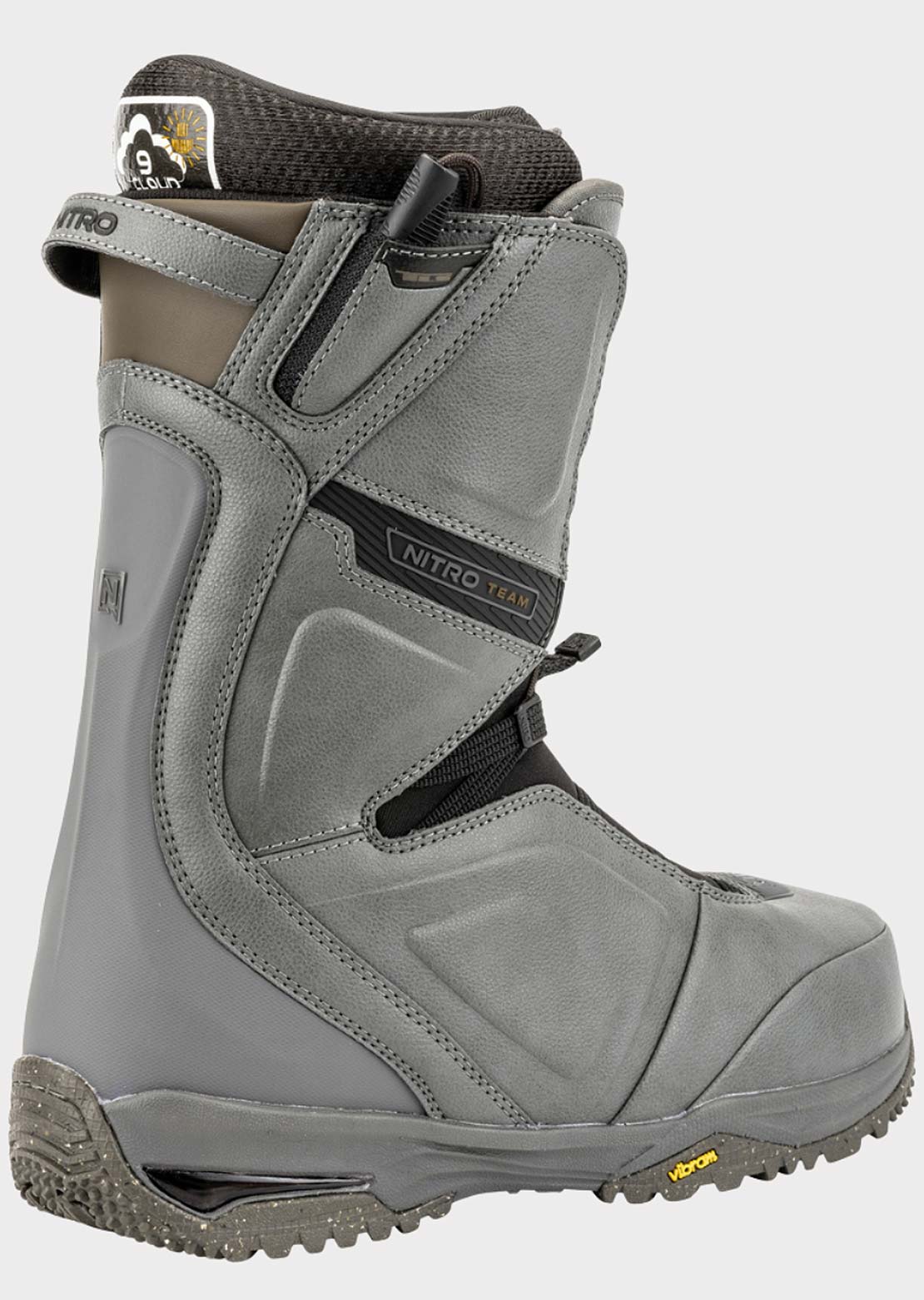 Nitro Men's Team TLS Snowboard Boots Charcoal
