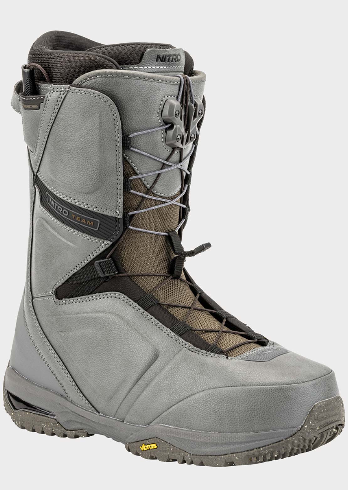 Nitro Men's Team TLS Snowboard Boots Charcoal