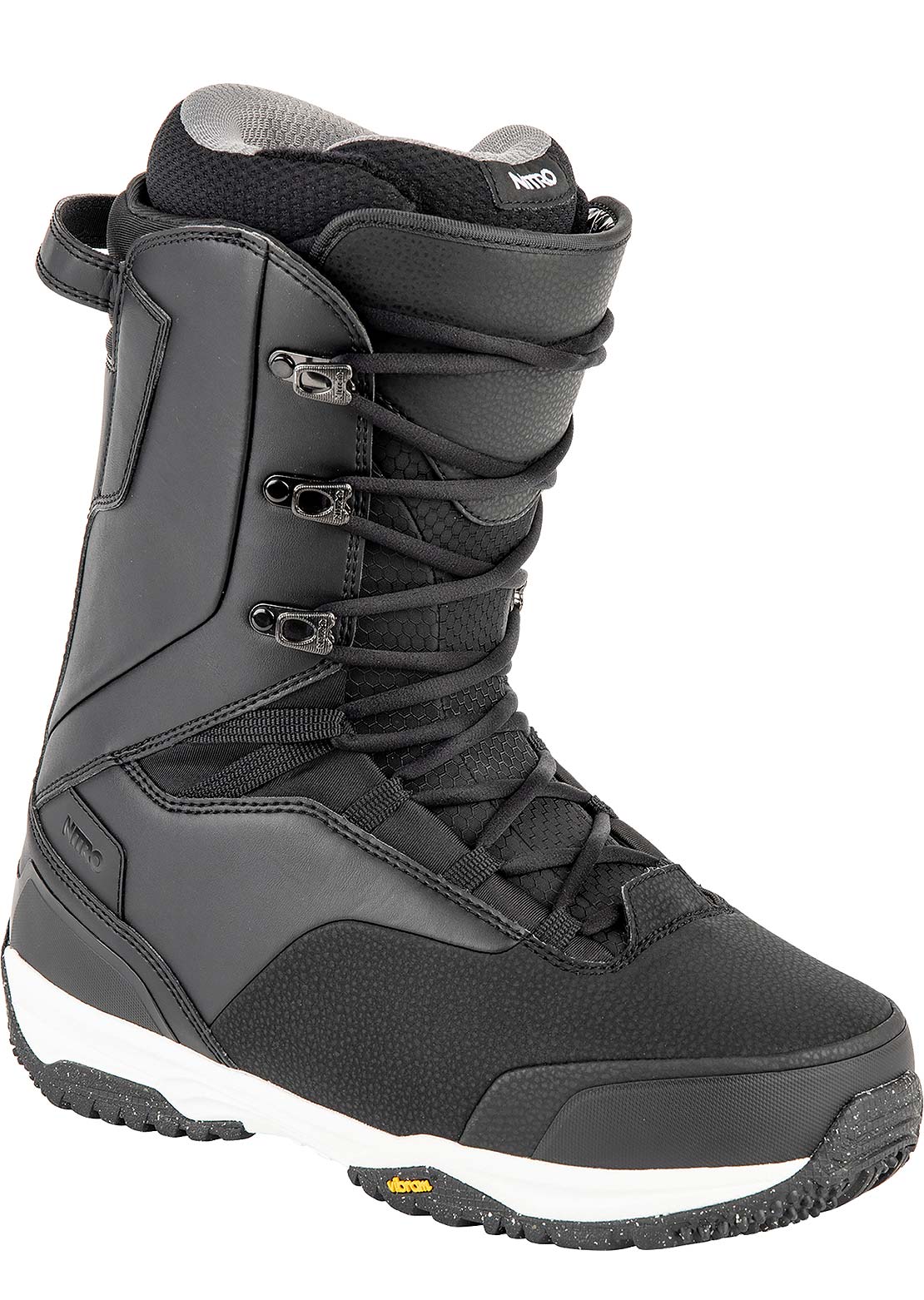 Nitro Men&#39;s Venture Pro Lace Snowboard Boots Black