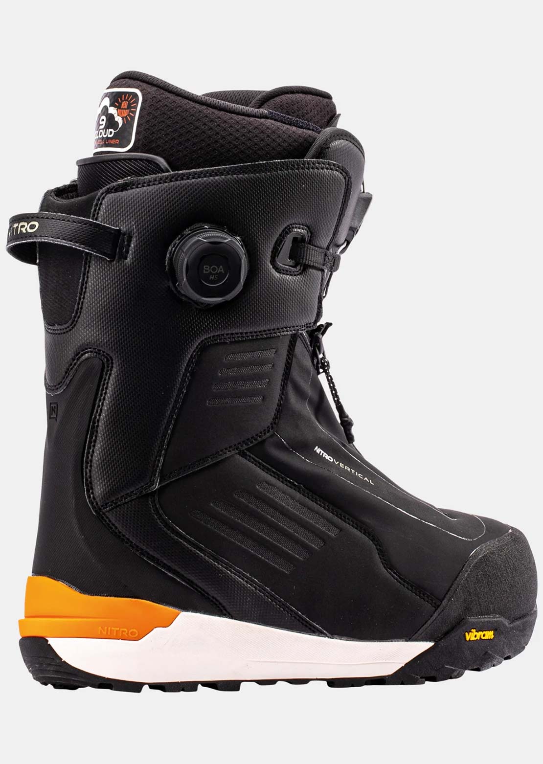 Nitro Men's Vertical TLS+ Splitboard Boots Black