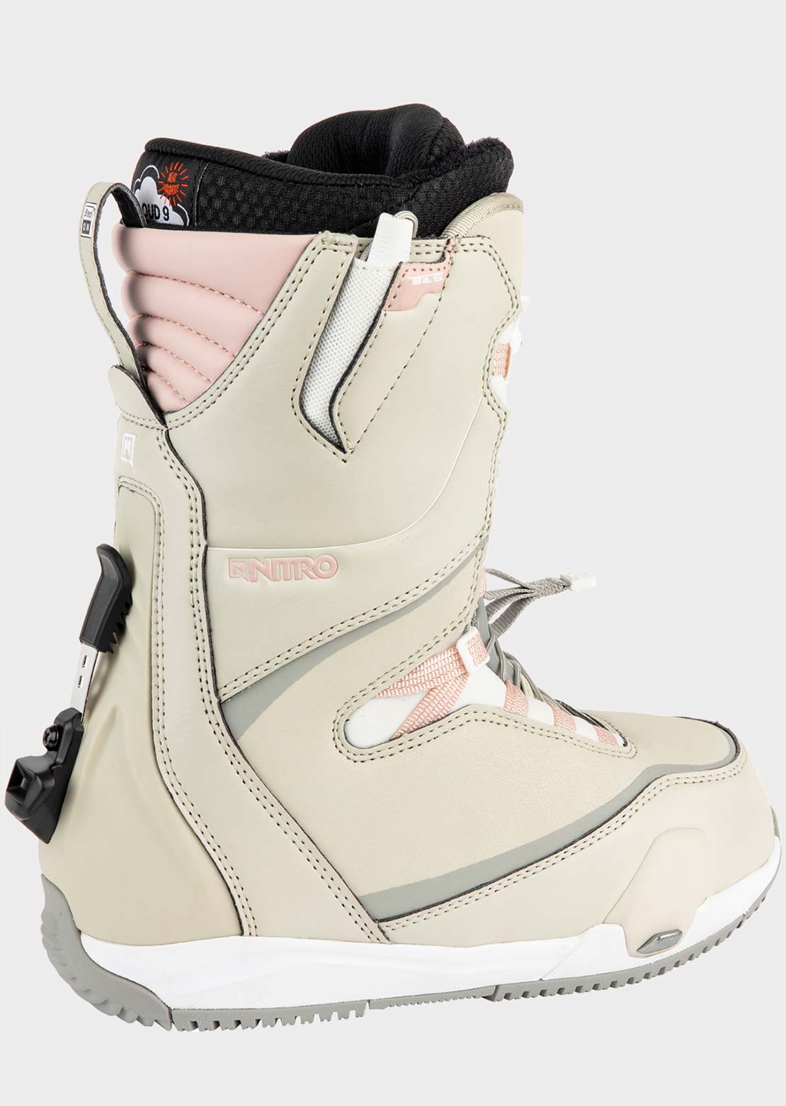 Nitro Women's Cave TLS Step On Snowboard Boots White