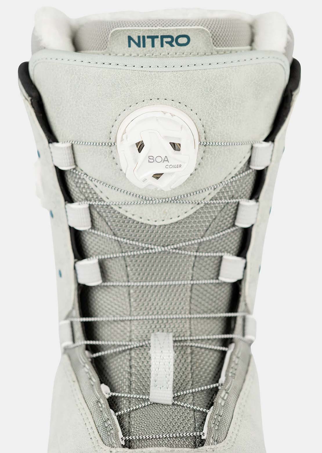 Nitro Women's Crown BOA Snow Boots Light Grey