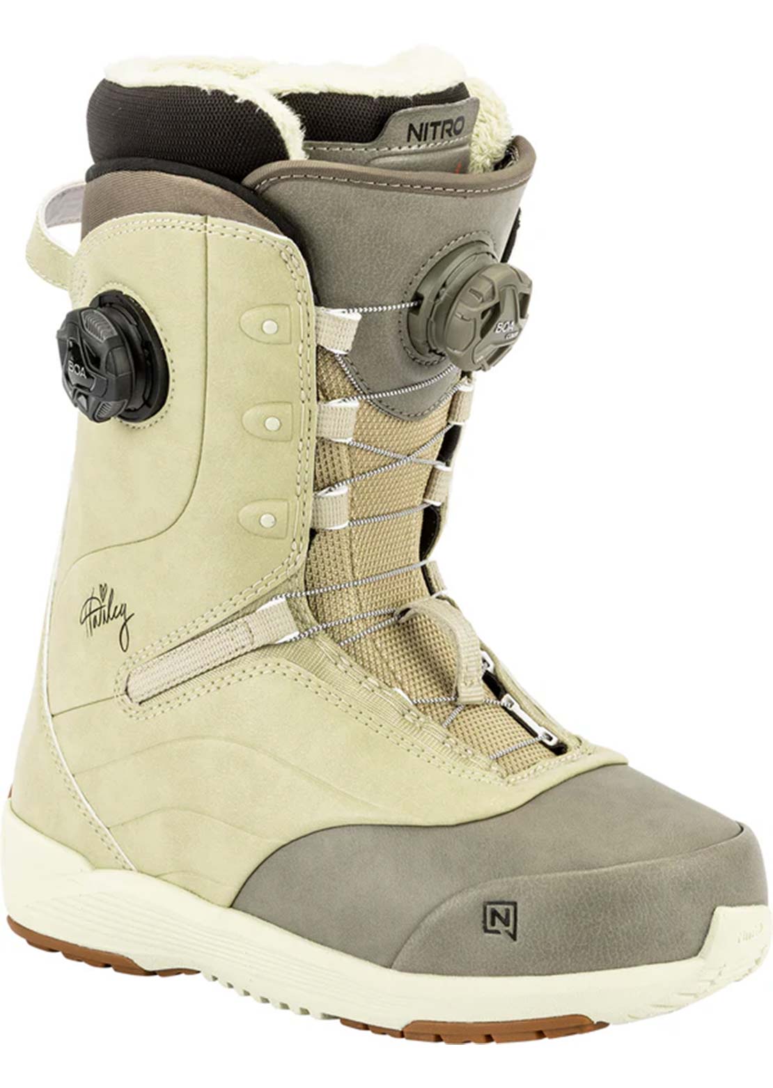 Nitro Women's Crown BOA Snowboard Boots Heiley Langland