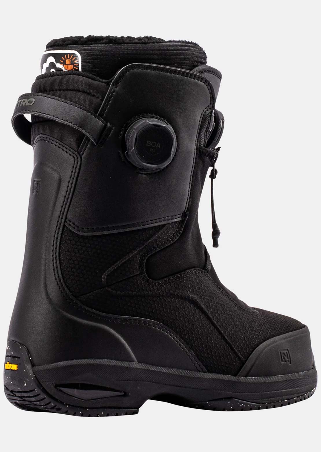 Nitro Women's Fate BOA Snowboard Boots Black