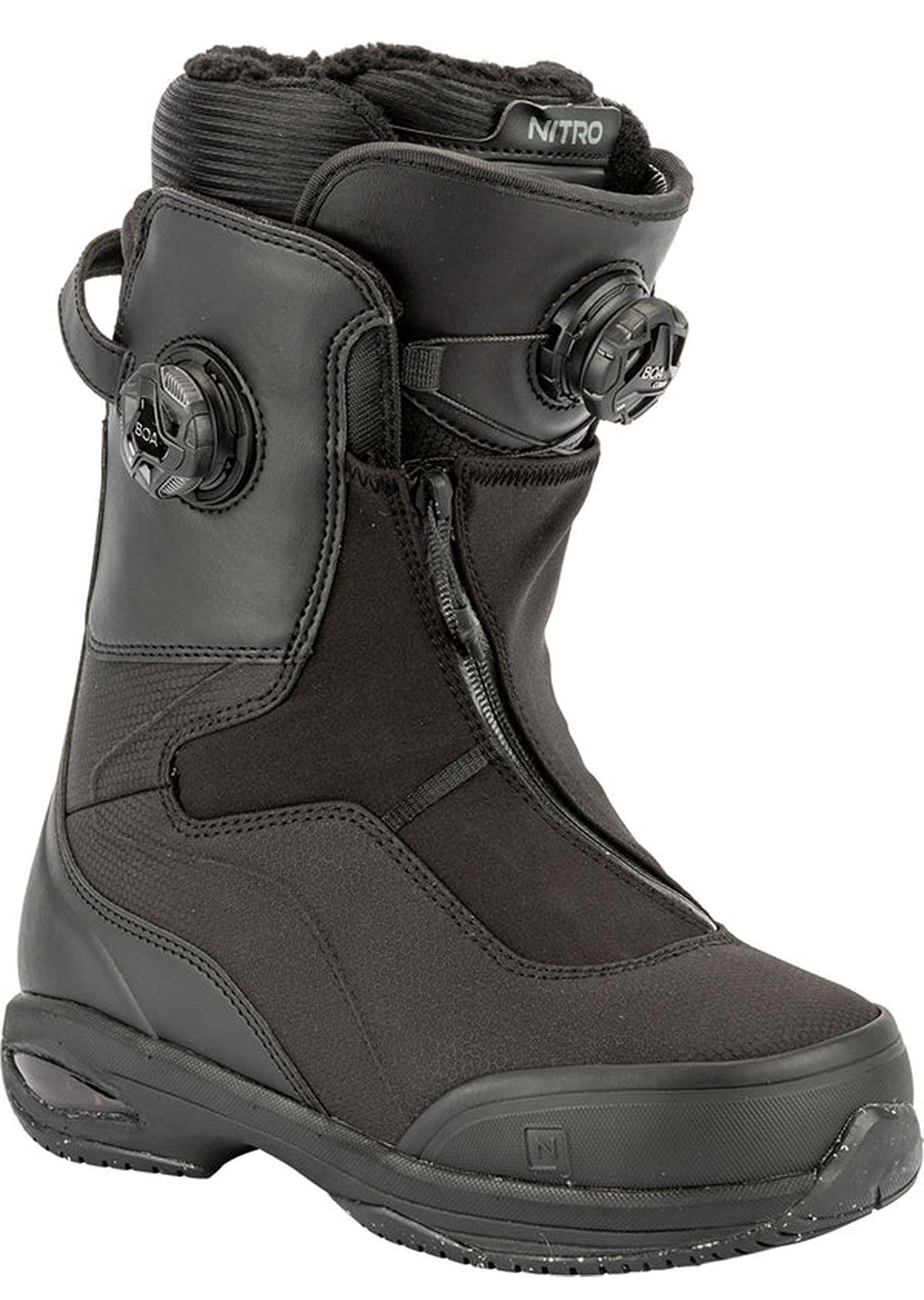 Nitro Women's Fate BOA Snowboard Boots Black