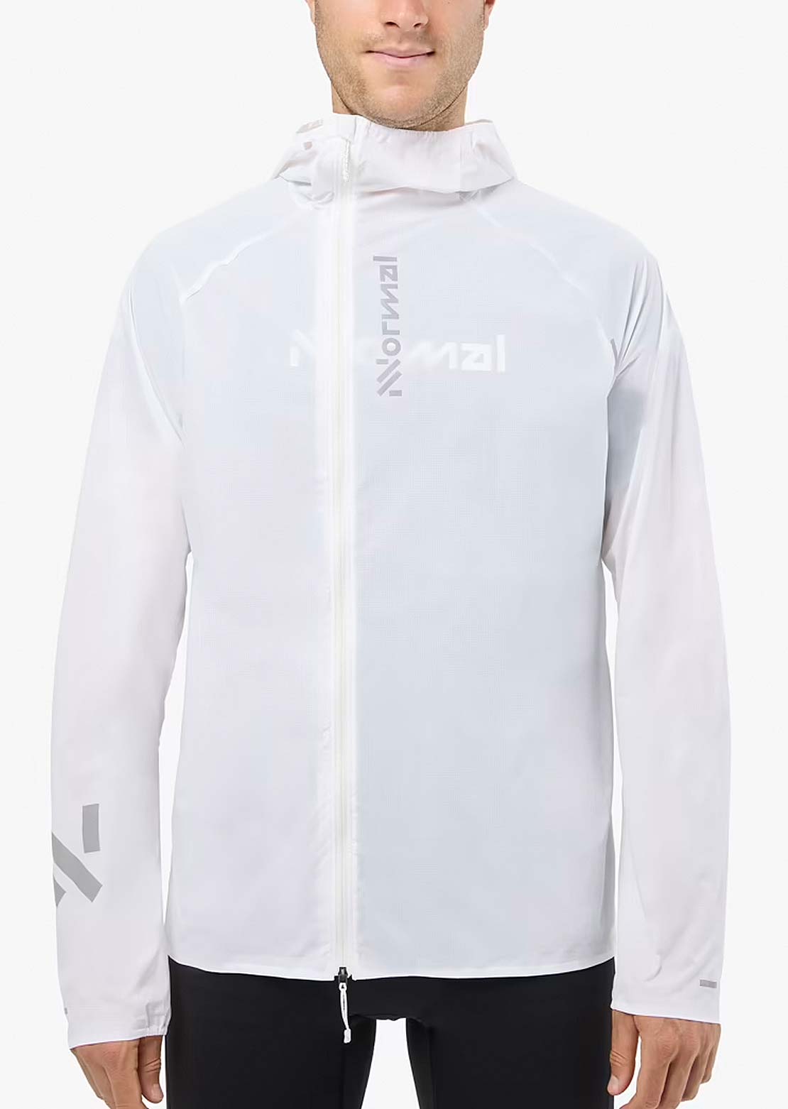 NNormal Men's Trail Wind Jacket White