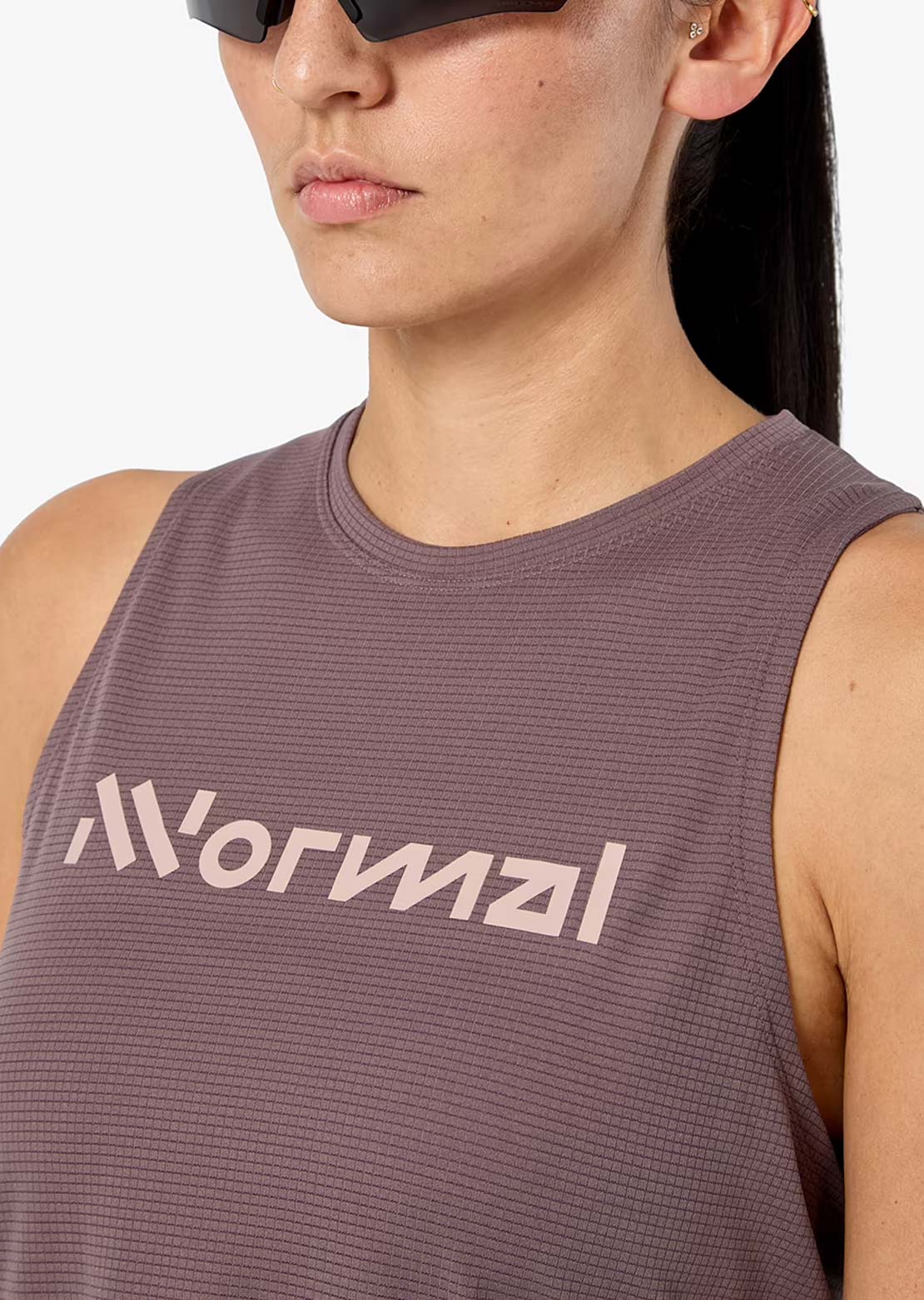 NNormal Women's Race Tank Top Purple