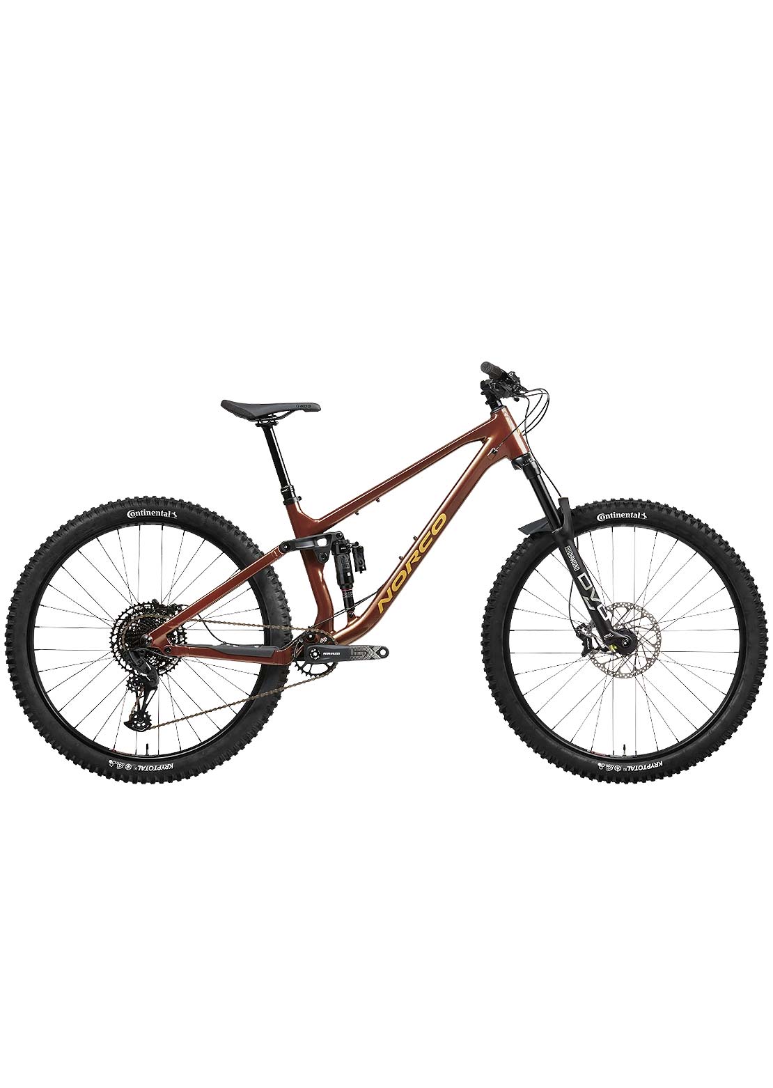 Norco Fluid FS A2 29&quot; Mountain Bike - Small Brown/Copper