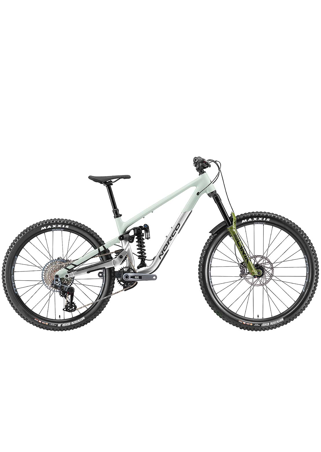 Norco Sight A1 29&quot;/27.5&quot; Mountain Bike Silver/Green