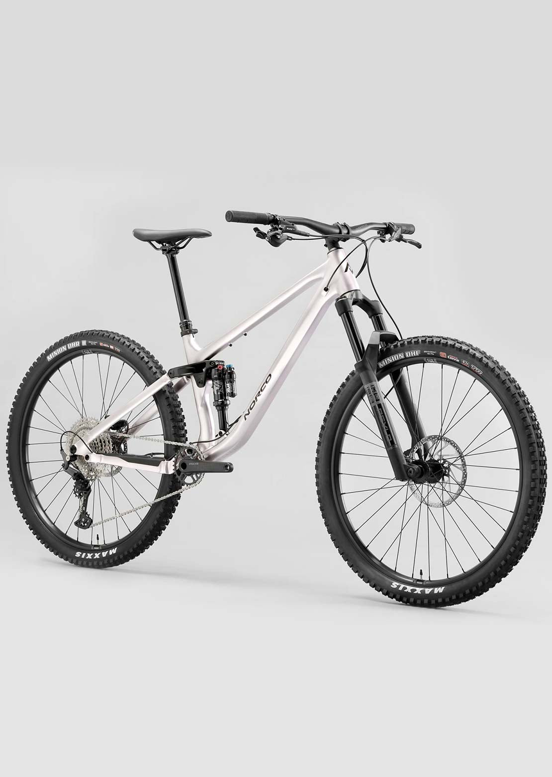 Norco Unisex Fluid FS A2 Mountain Bike Silver