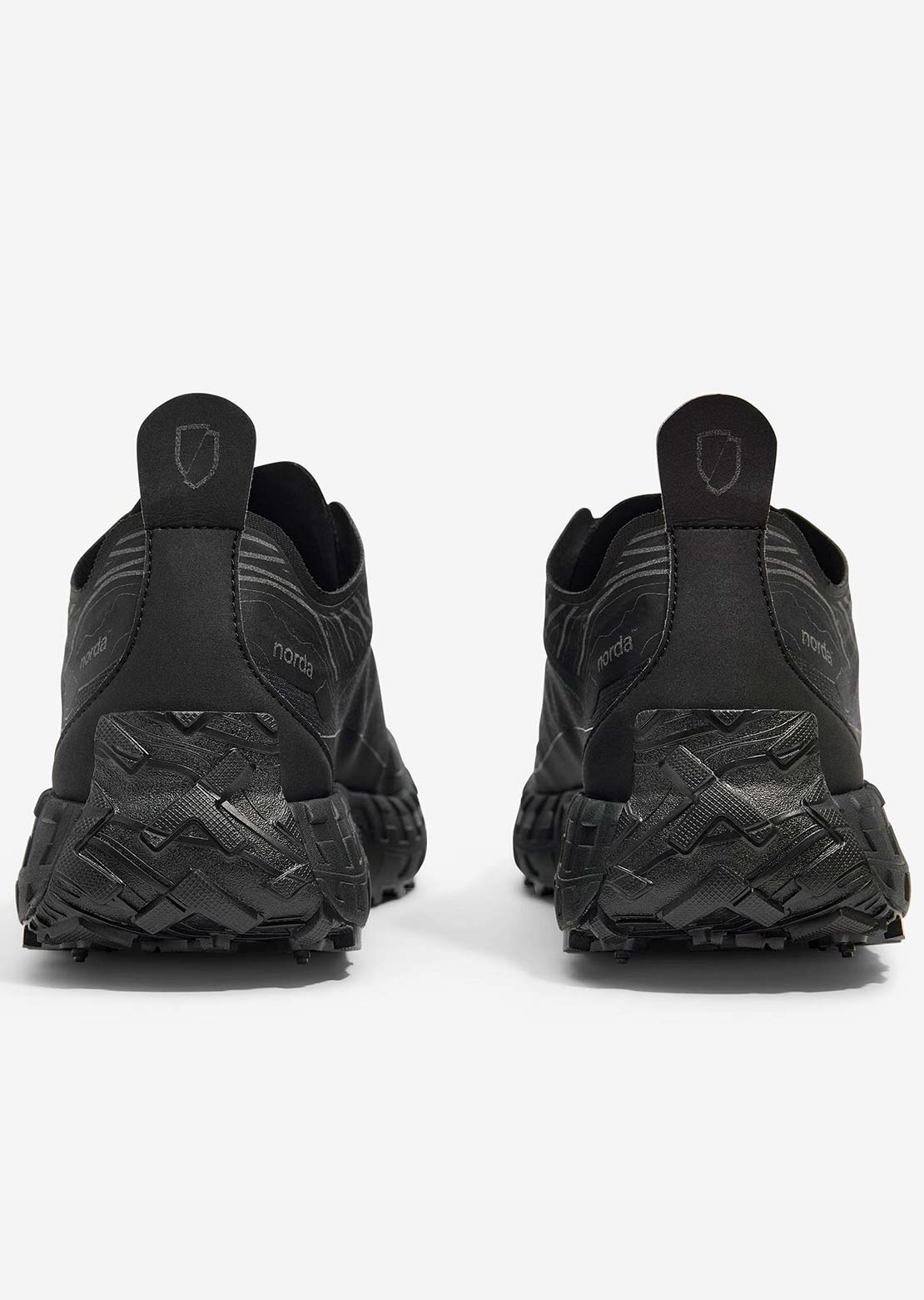 norda Men's 001A Trail Running Shoes Stealth Black