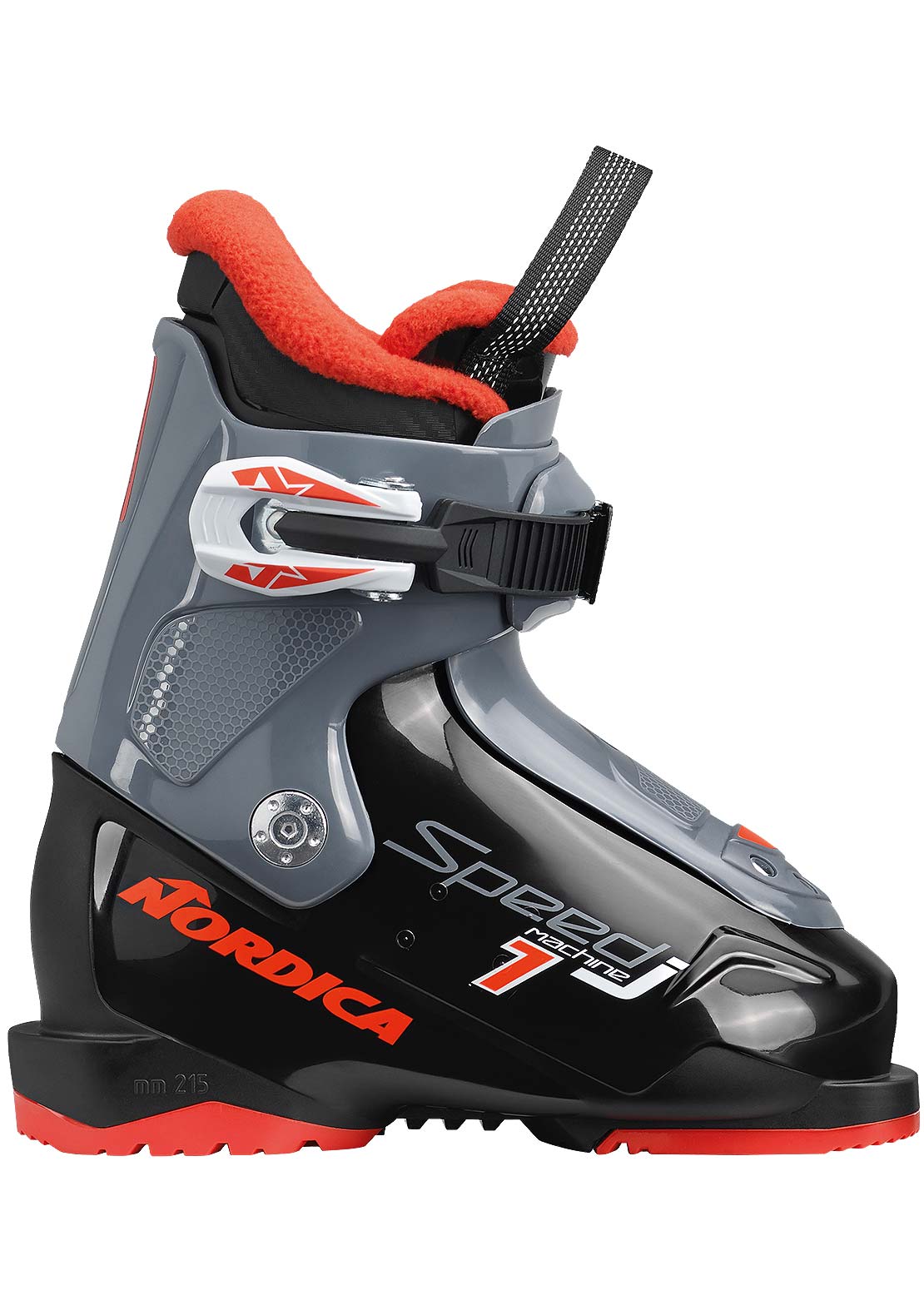 Nordica Junior Speedmachine 1 Ski Boots Black/Anthracite/Red