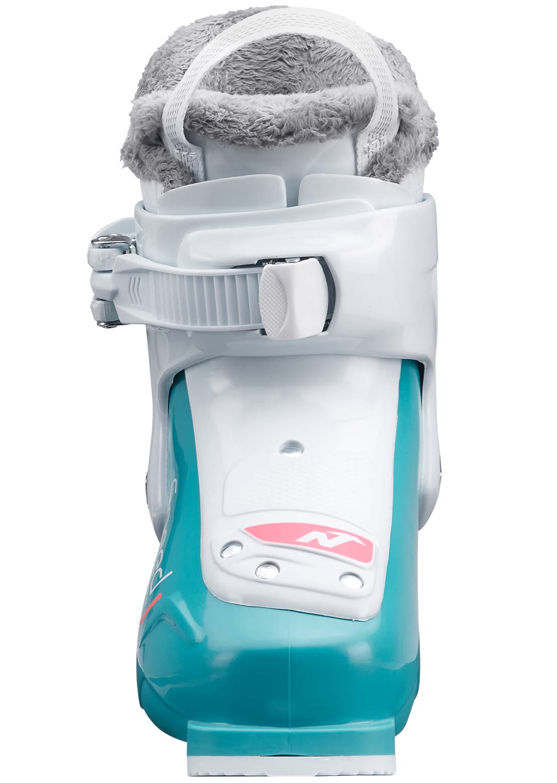 Nordica Junior Speedmachine 1 Ski Boots Light Blue/White/Pink