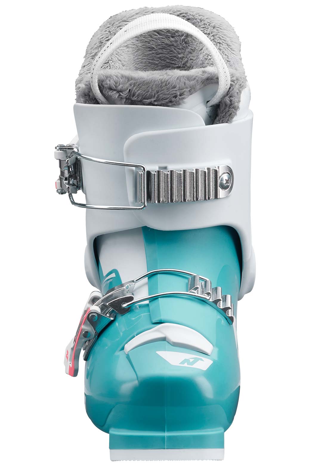 Nordica Junior Speedmachine 2 Ski Boots Light Blue/White/Pink