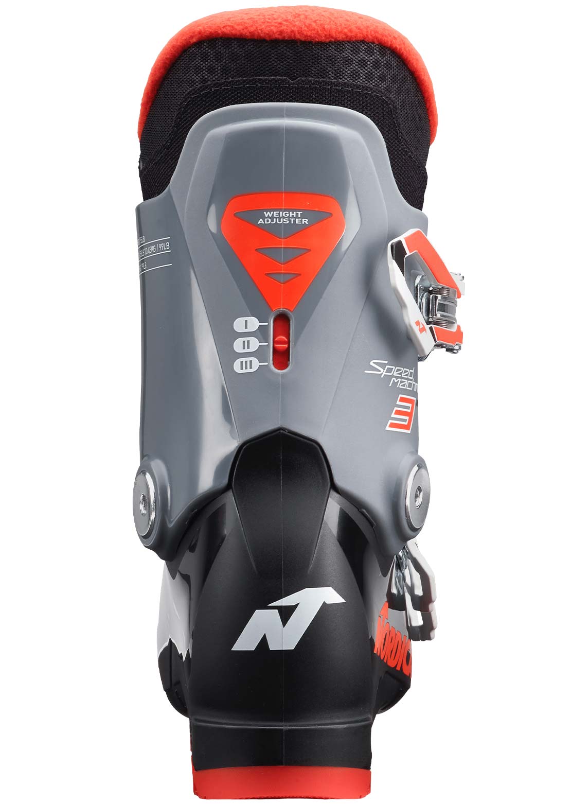 Nordica Junior Speedmachine 3 Ski Boots Black/Anthracite/Red