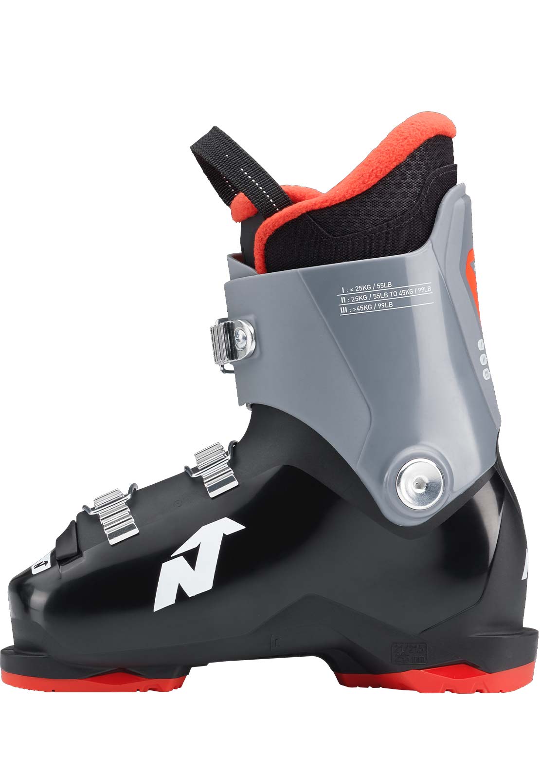 Nordica Junior Speedmachine 3 Ski Boots Black/Anthracite/Red