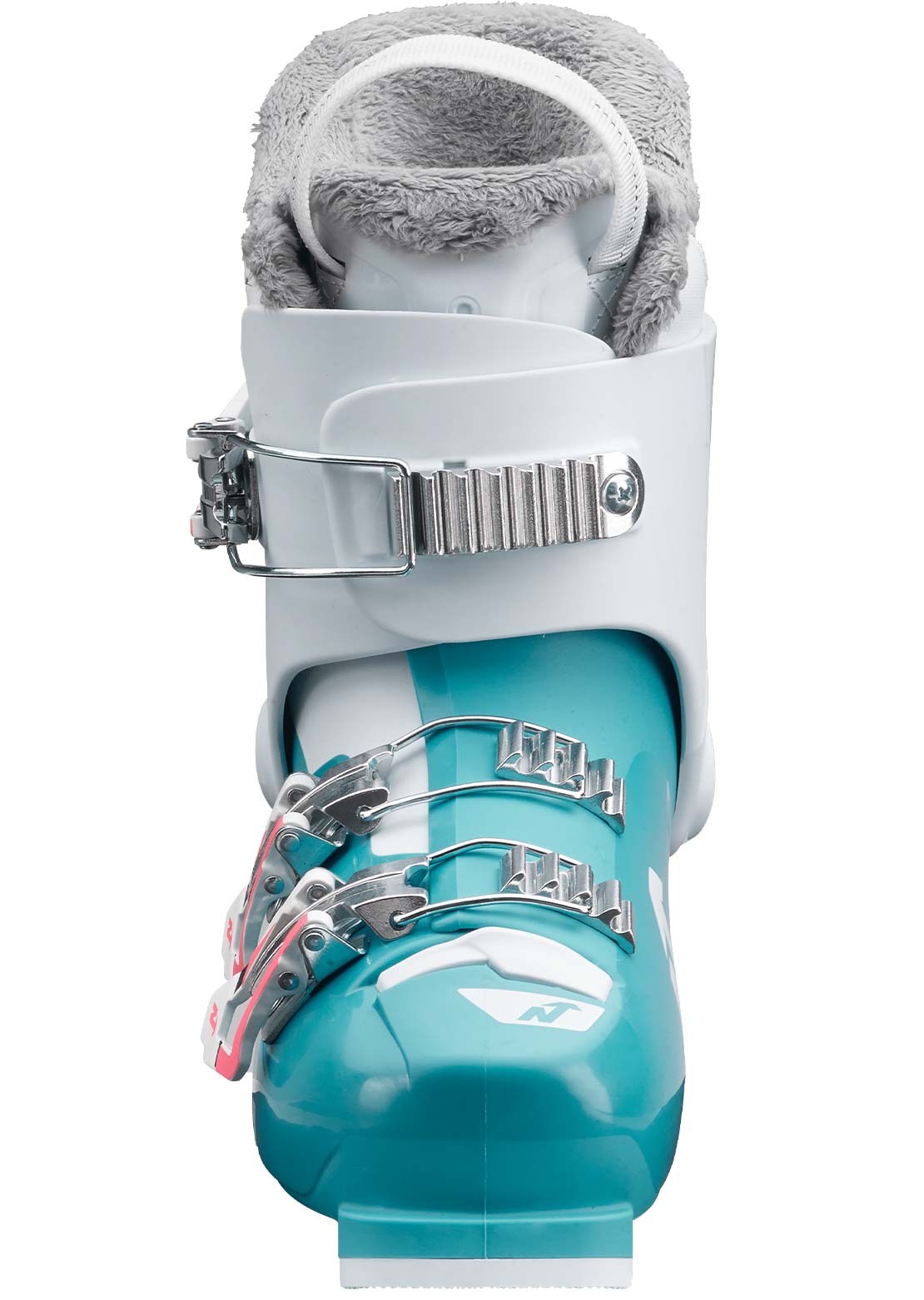 Nordica Junior Speedmachine 3 Ski Boots Light Blue/White/Pink