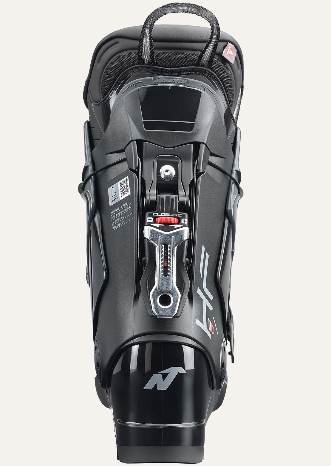 Nordica Men's HF 110 Ski Boots Black/Anthracite/Red