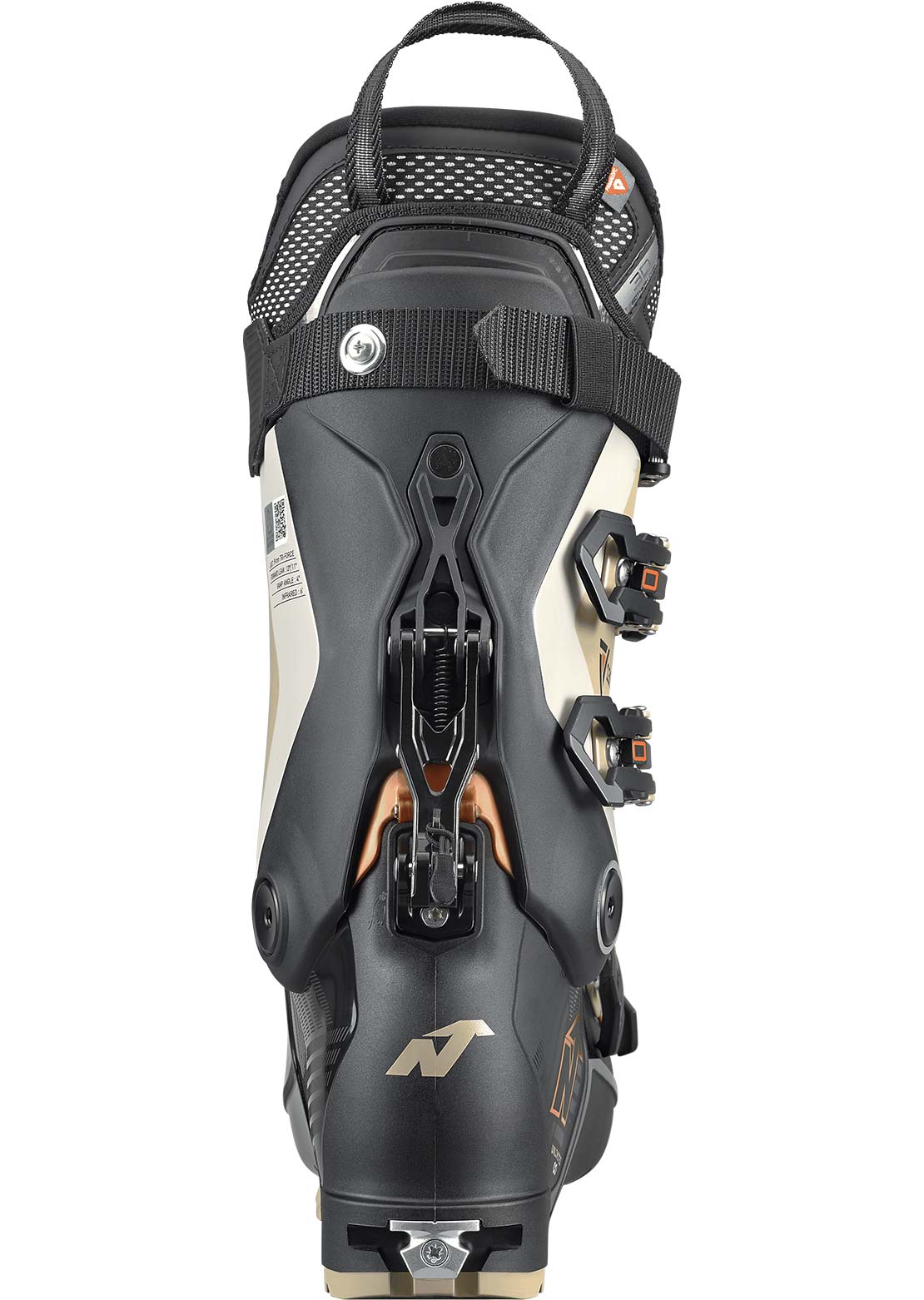 Nordica Men's Unlimited 130 DYN Ski Boots Black/Sand/Copper