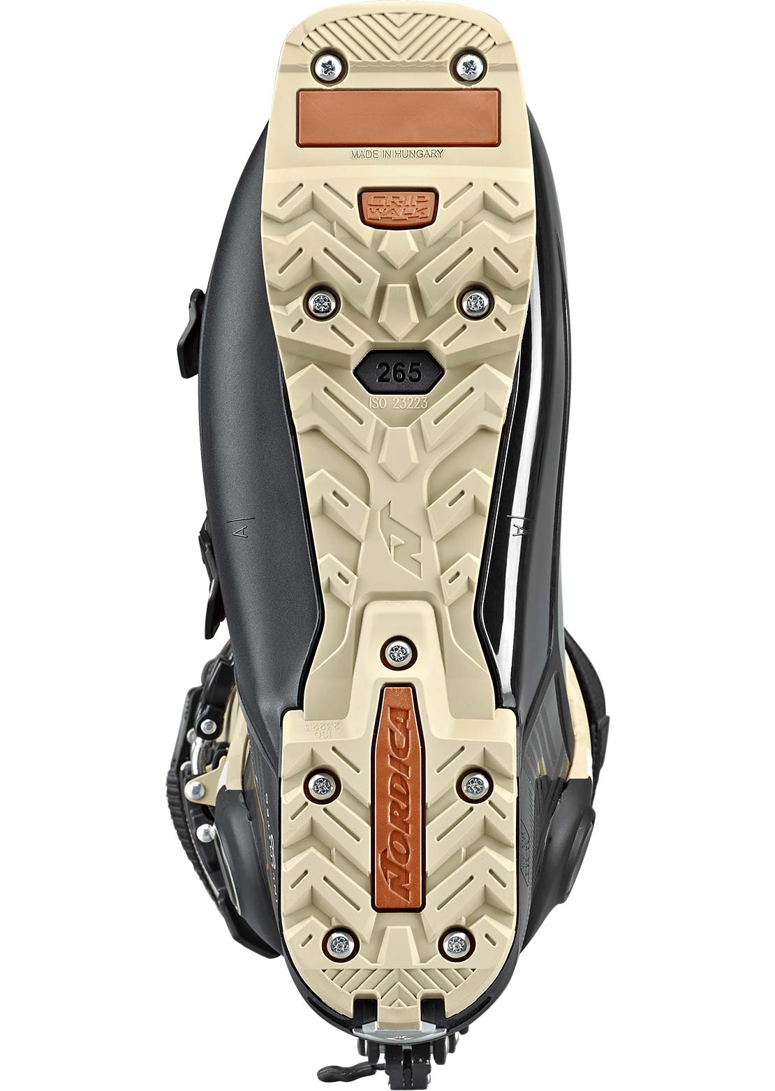 Nordica Men's Unlimited 130 DYN Ski Boots Black/Sand/Copper