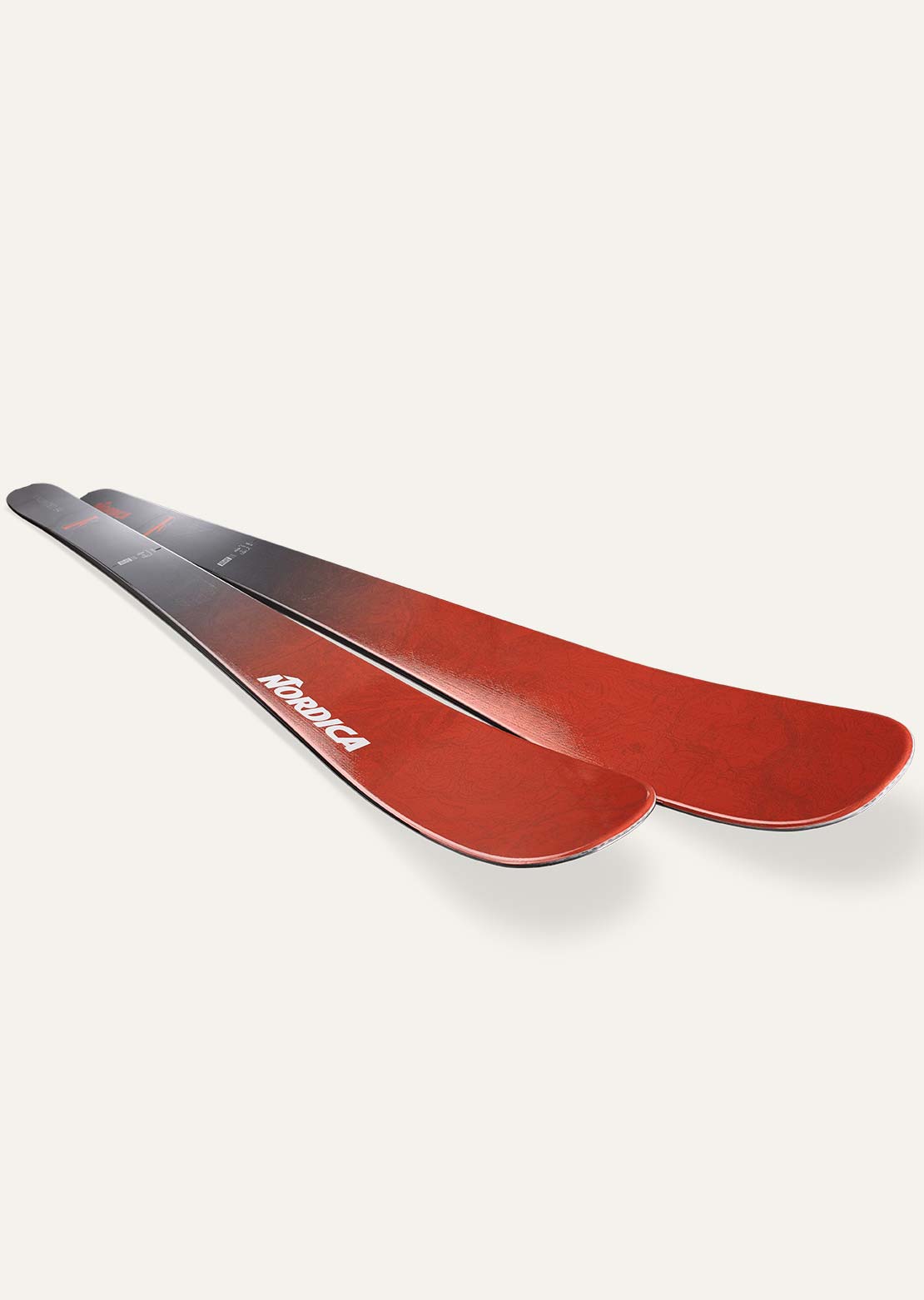 Nordica Men's Unlimited 94 Flat Ski Red/Grey