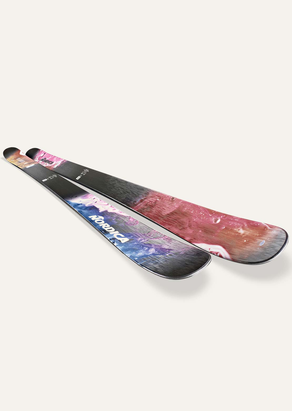 Nordica Unisex Unleashed 90 Ski Oilslick Pink