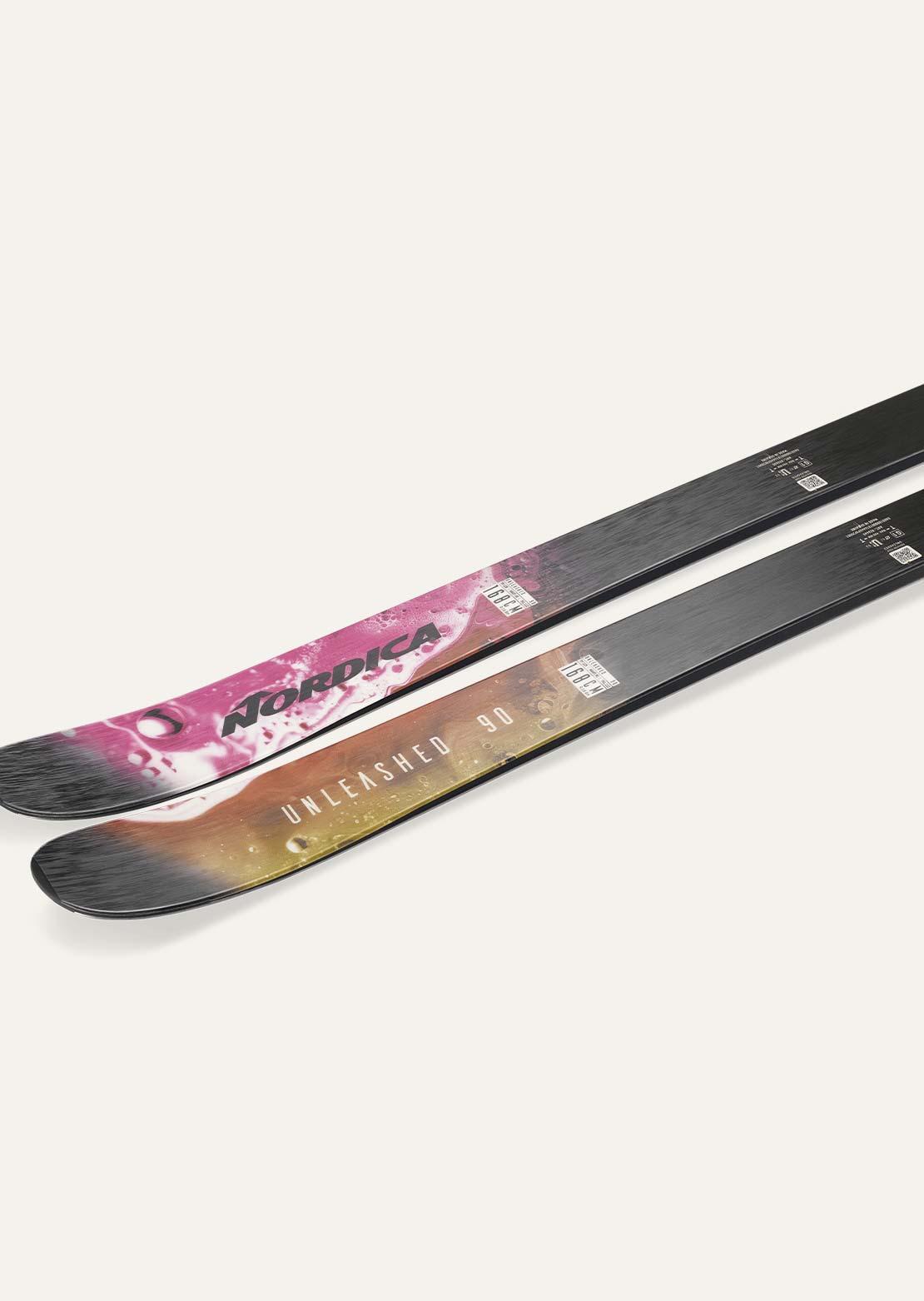 Nordica Unisex Unleashed 90 Ski Oilslick Pink