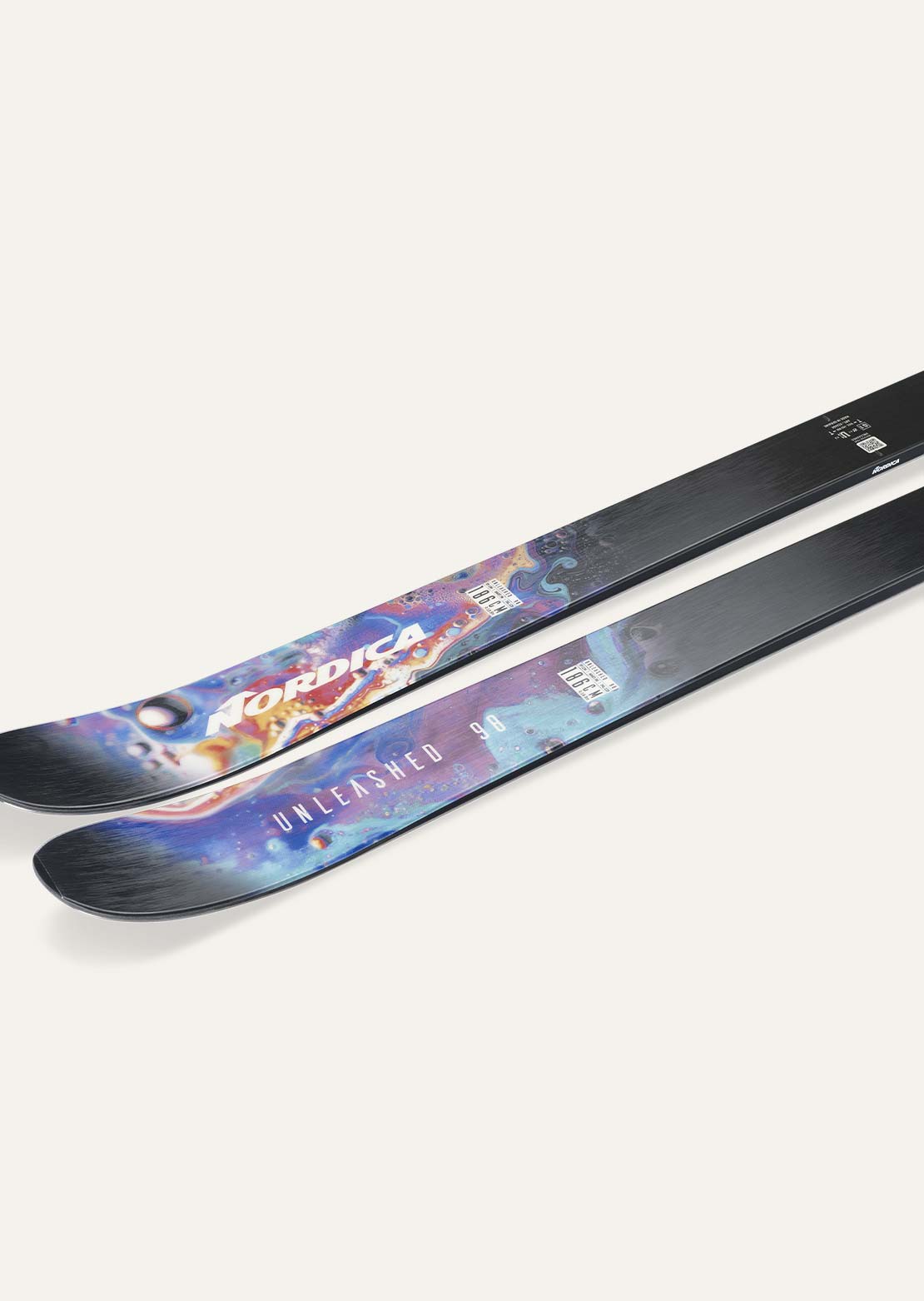 Nordica Unisex Unleashed 98 Ski Oilslick Turquoise