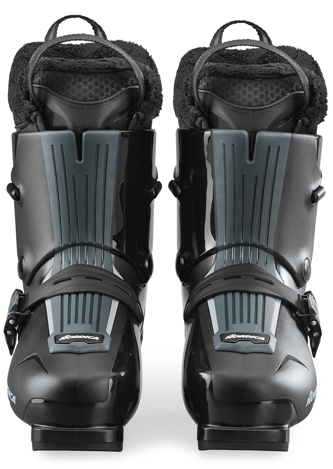 Nordica Women's HF 85 Ski Boots Black/Anthracite/Green