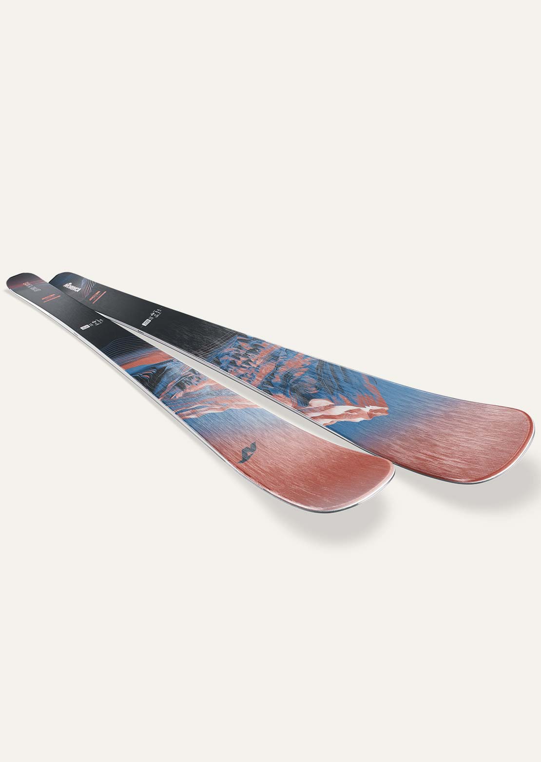 Nordica Women's Santa Ana 87 Ski Coral/Blue/Black
