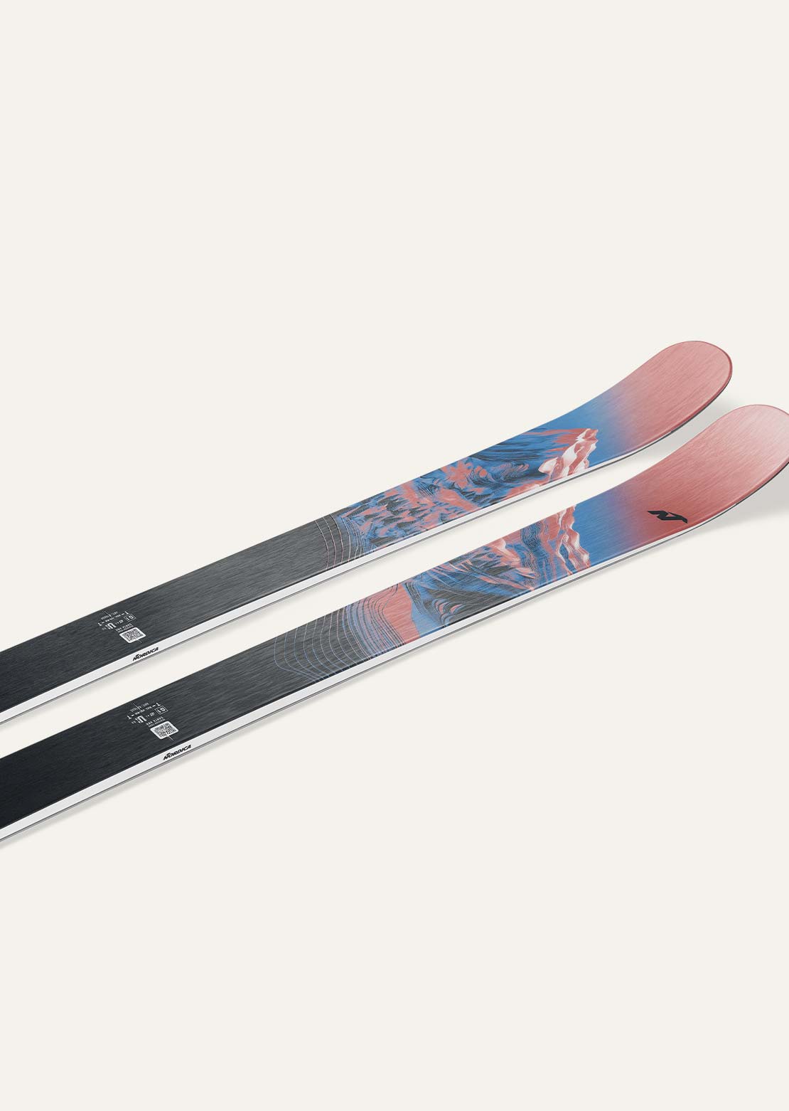 Nordica Women's Santa Ana 87 Ski Coral/Blue/Black