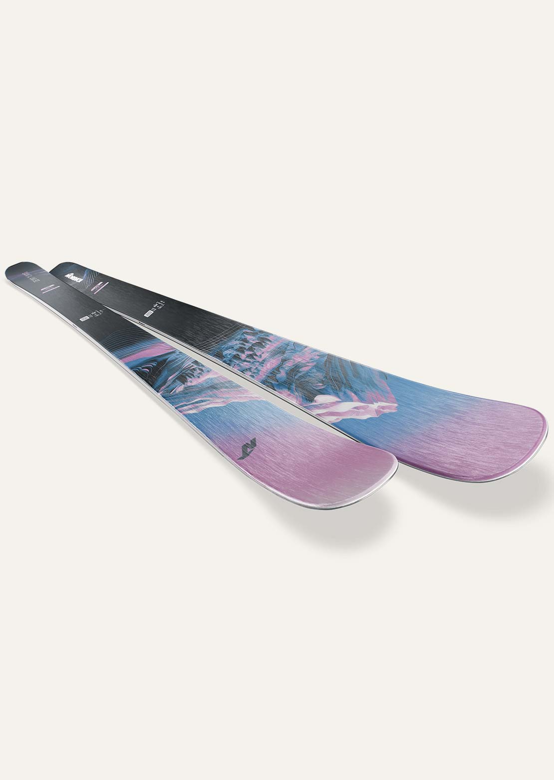 Nordica Women's Santa Ana 92 Ski Lavender/Blue/Black