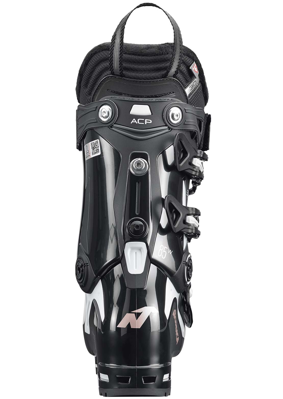 Nordica Women&#39;s Speedmachine 3 85 Ski Boots Black/White/Rose