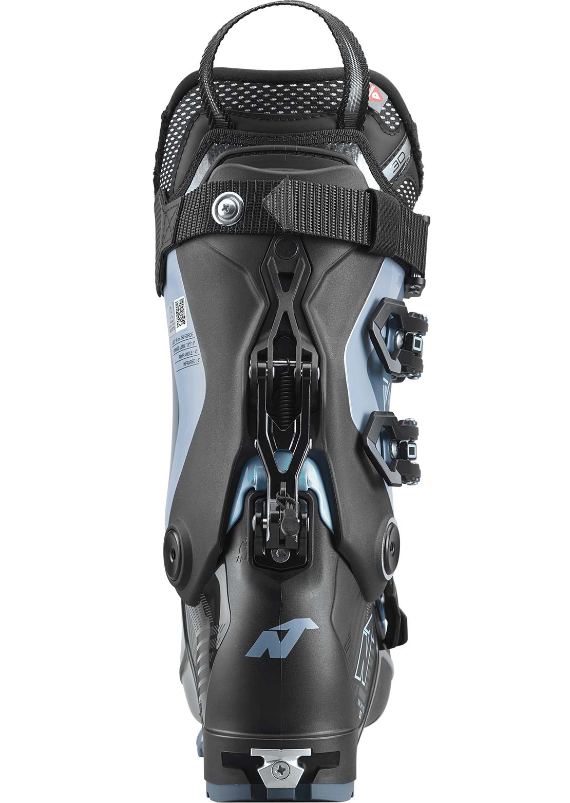 Nordica Women's Unlimited 105 DYN Ski Boots Black/Blue/Light Blue