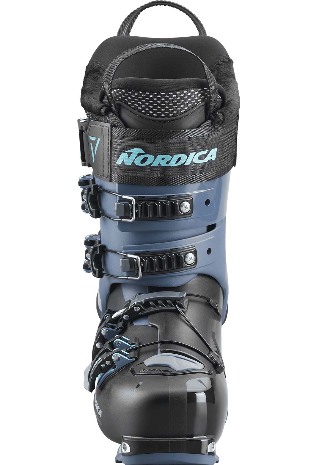 Nordica Women's Unlimited 105 DYN Ski Boots Black/Blue/Light Blue