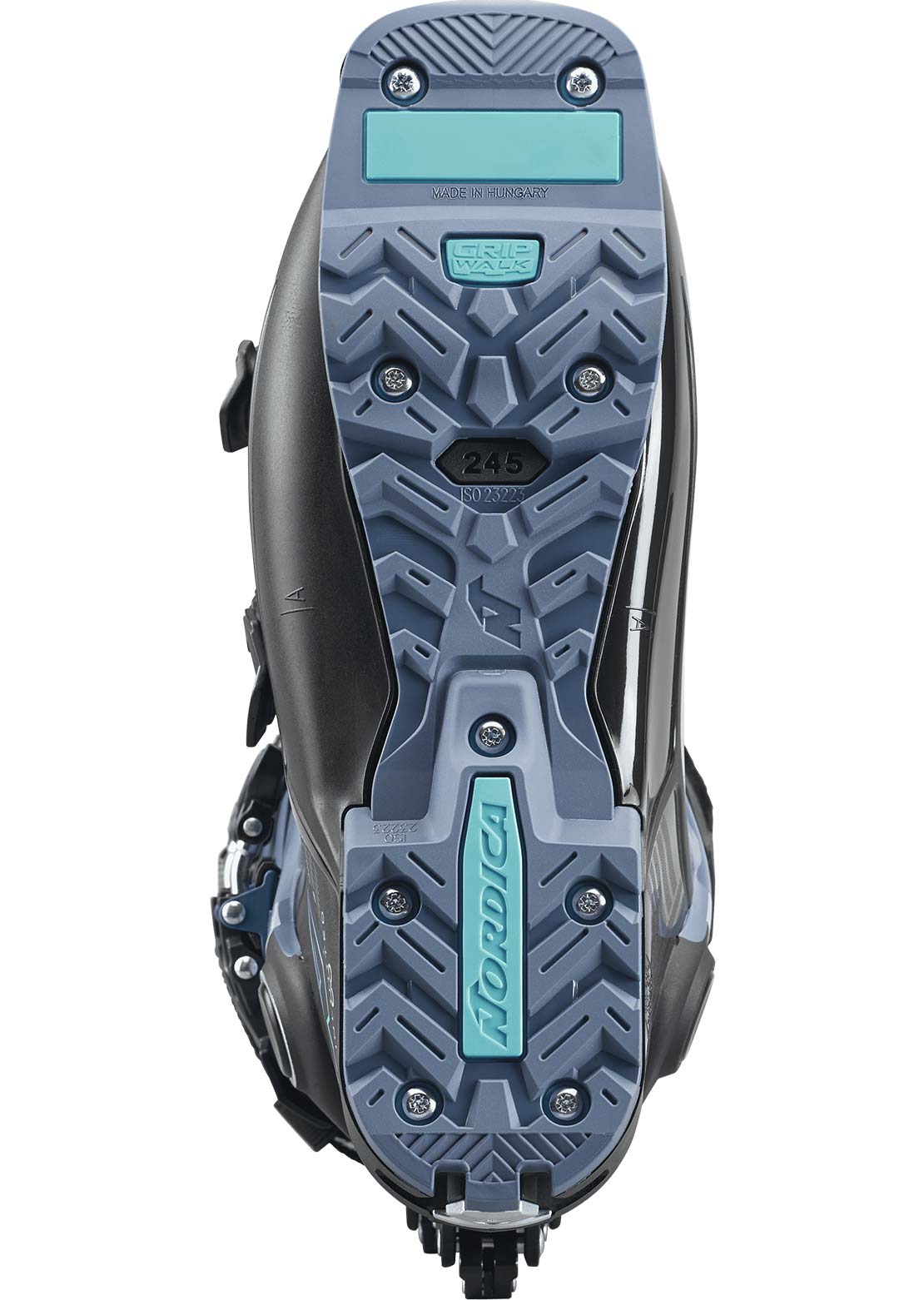 Nordica Women's Unlimited 105 DYN Ski Boots Black/Blue/Light Blue