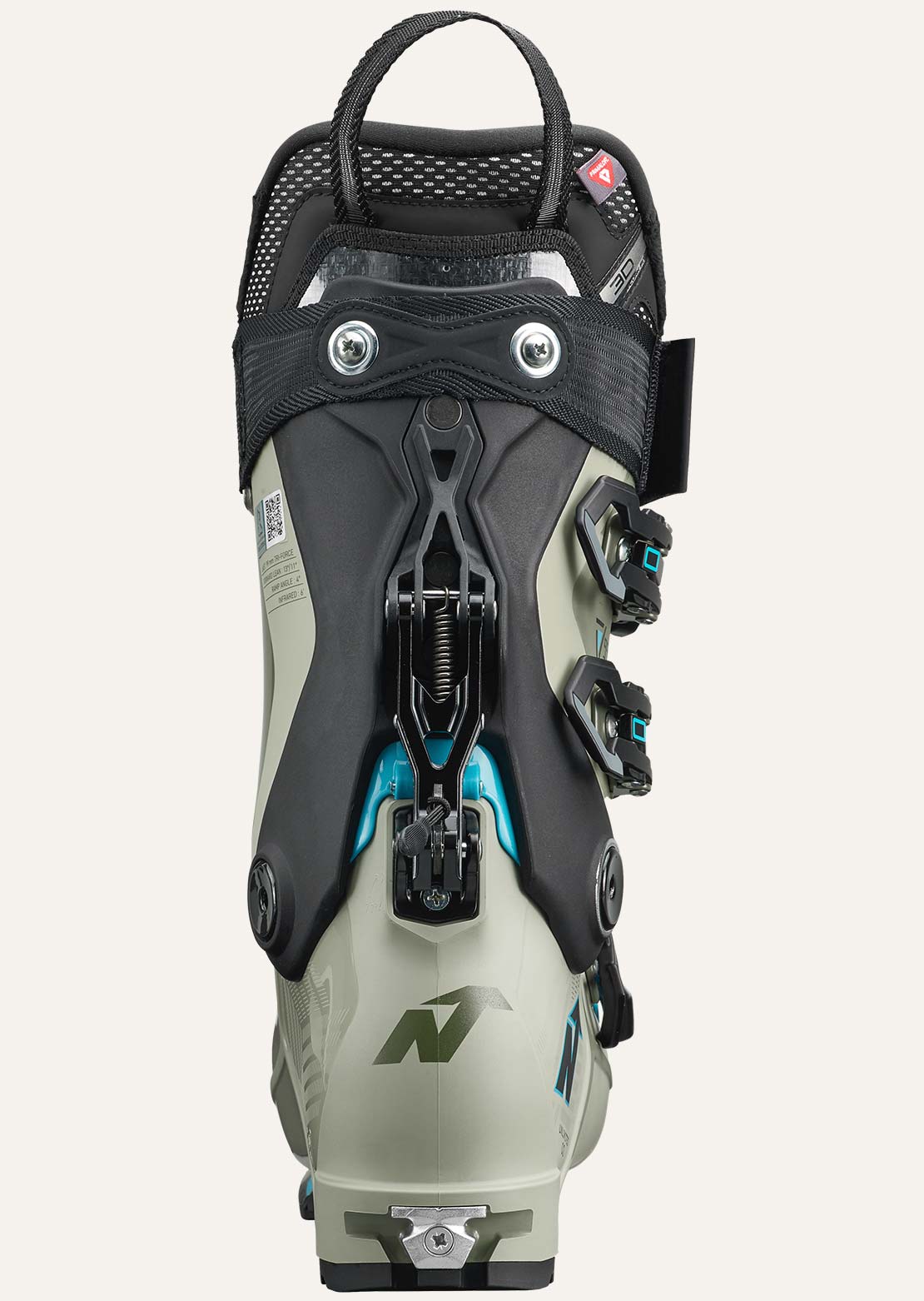 Nordica Women's Unlimited 95 DYN Ski Boots Light Green/Black/Light Blue