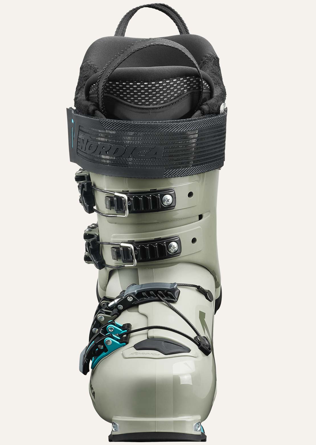 Nordica Women's Unlimited 95 DYN Ski Boots Light Green/Black/Light Blue