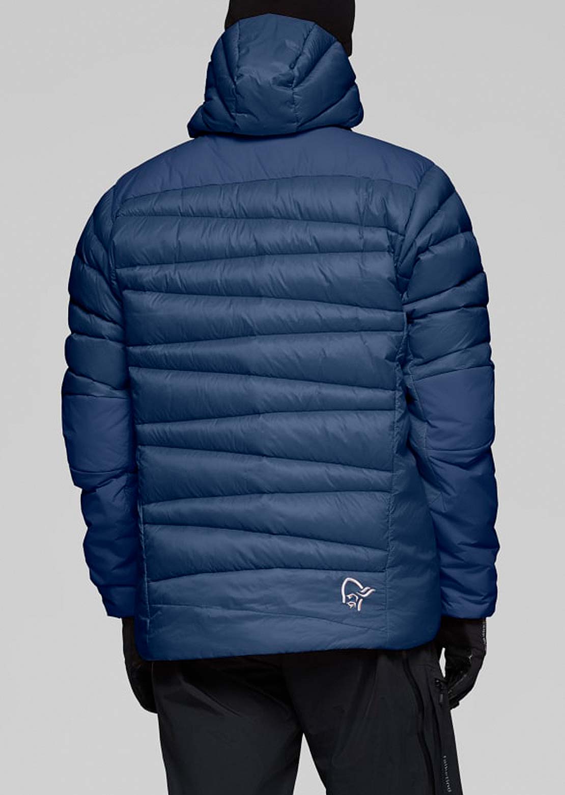 Norrona Men's Falketind Down750 Zip Hood Indigo Night