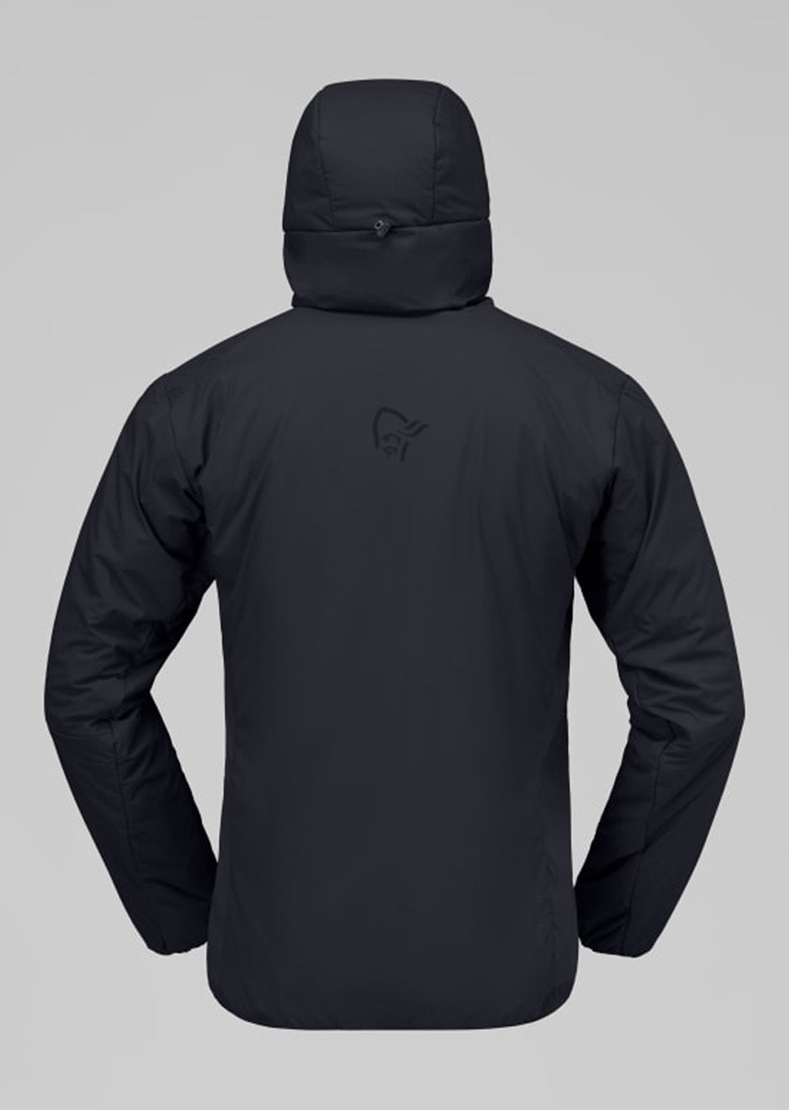 Norrona Men's Femund Thermo60 Zip Hood Caviar Black