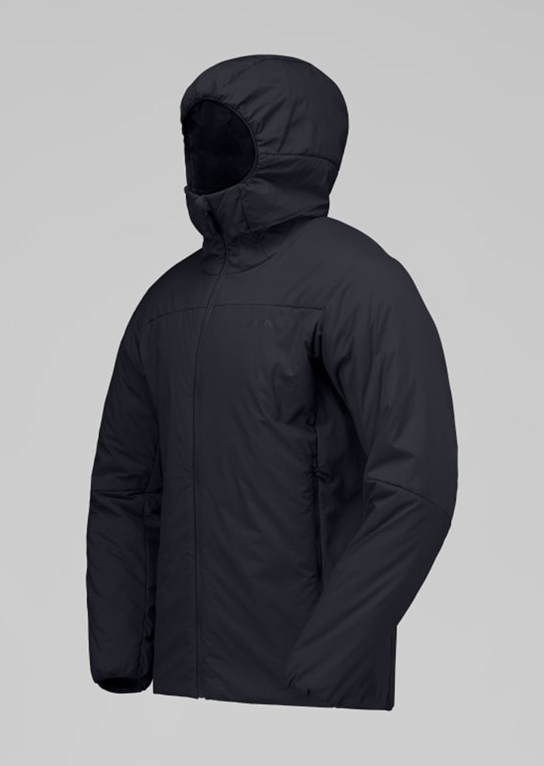Norrona Men's Femund Thermo60 Zip Hood Caviar Black