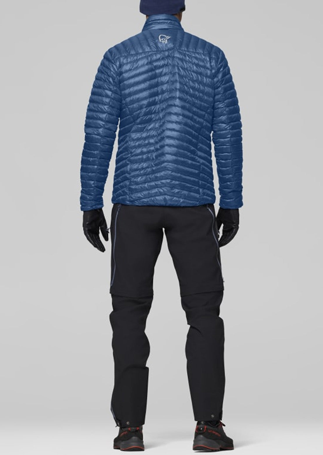 Norrona Men's Trollveggen Down800 Super Light Hood Dark Blue