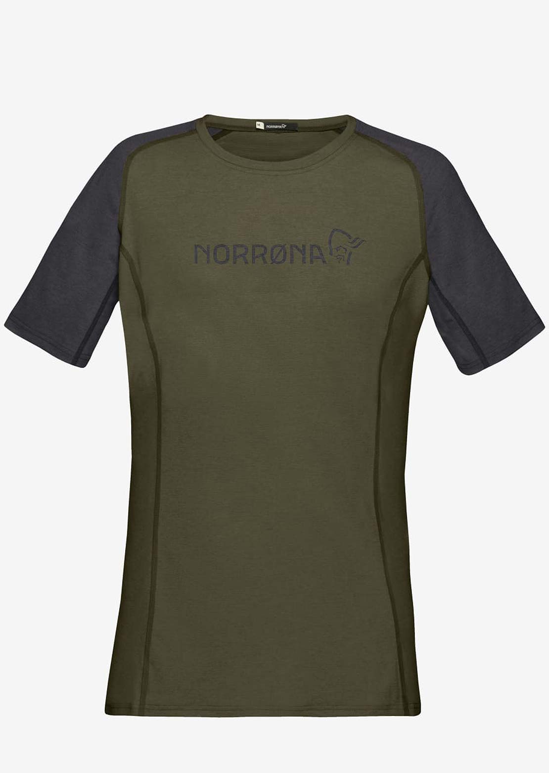 Norrona Women's Fjora Equaliser Lightweight T-Shirt Olive Night