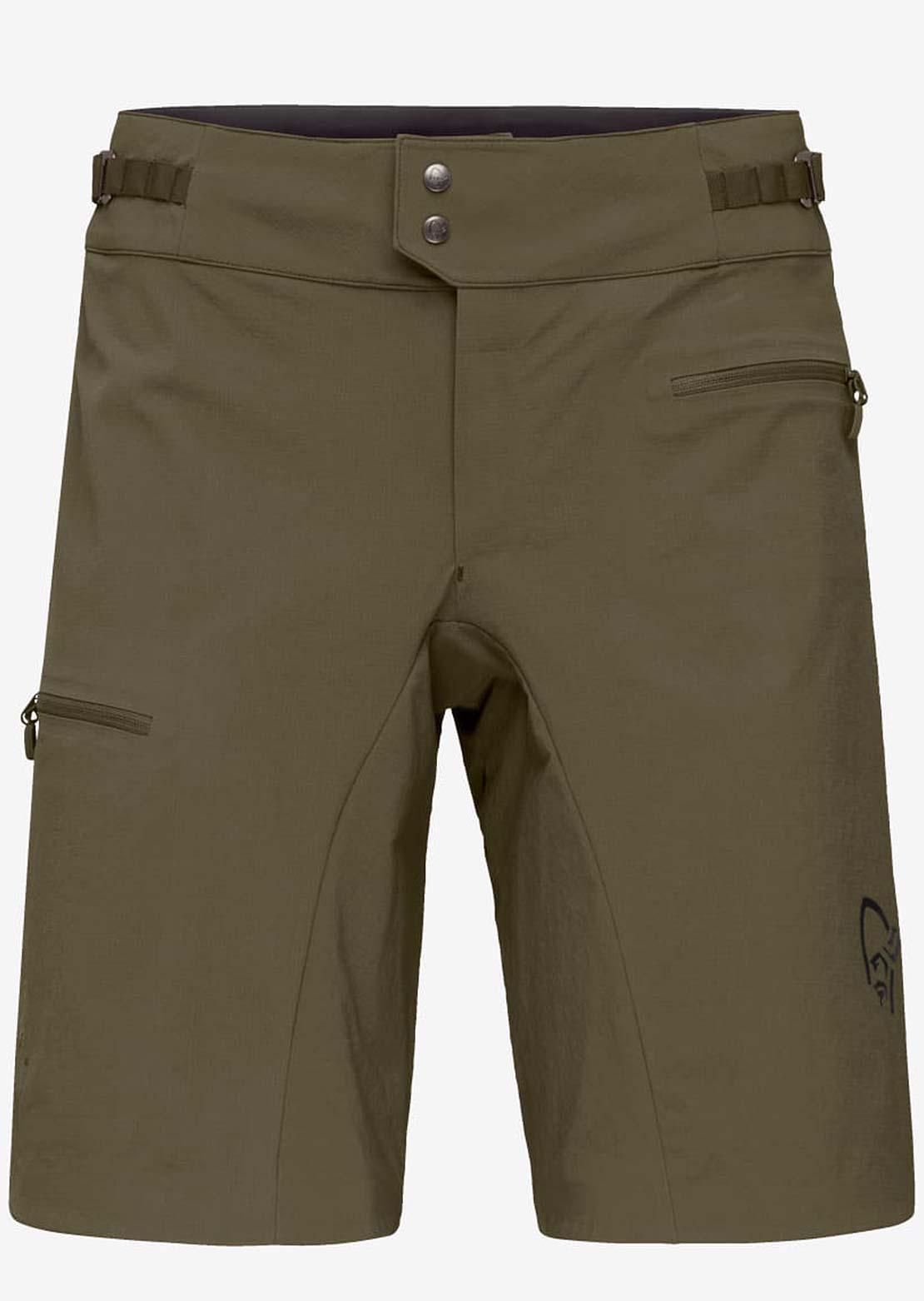 Norrona Women's Fjora Flex1 Light Shorts Olive Night