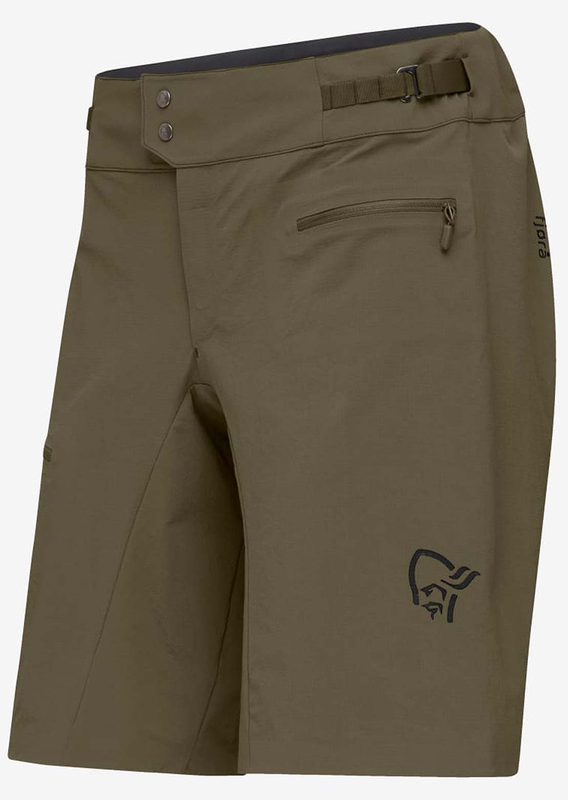 Norrona Women's Fjora Flex1 Light Shorts Olive Night